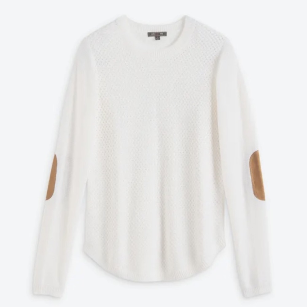 Brand: LETY & ME: Josey Elbow Patch Sweater